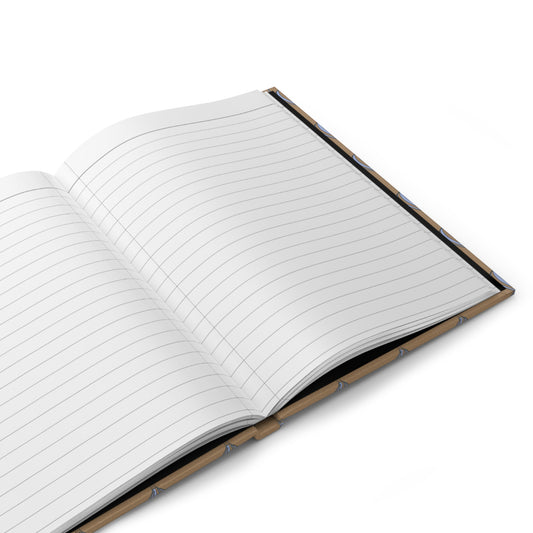 Quiet Ascent Journal – Purple Hot Air Balloon Notebook | Minimal Dreamy Sky Journal | Calm Aesthetic Writing & Reflection Notebook
