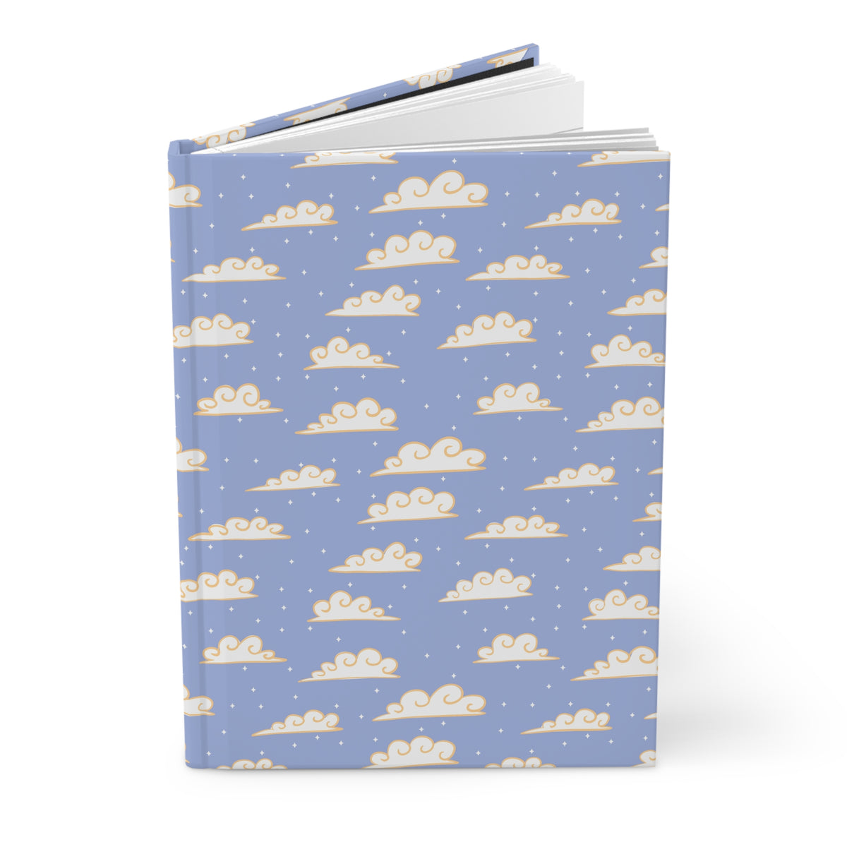 Whispering Clouds Journal – Purple Cloud Aesthetic Notebook | Dreamy Sky Writing Journal | Whimsical Reflection Notebook