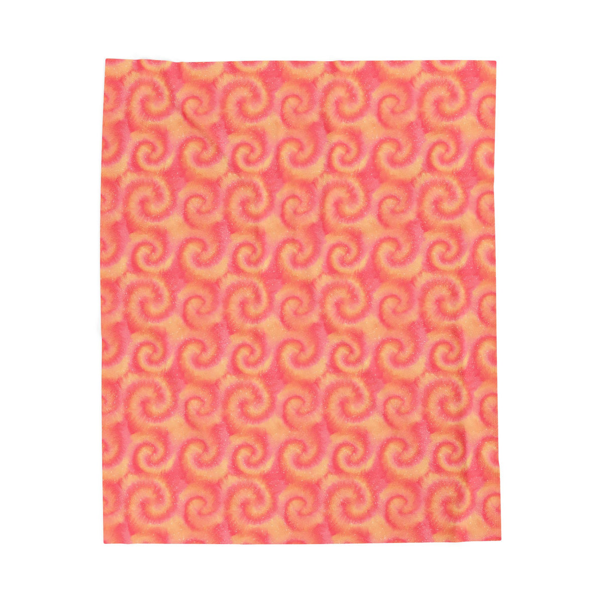Retro Sunset Swirl Throw Blanket | Colorful Abstract Fleece Blanket | Cozy Sunset Throw | Soft Artistic Home Decor