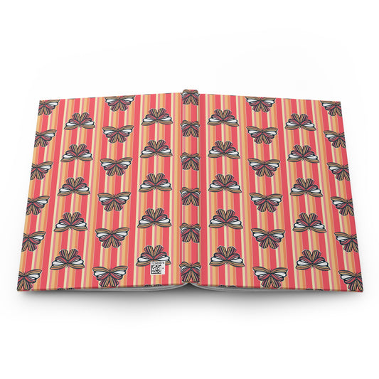 Retro Sunset Butterfly Journal | Colorful Butterfly Notebook | Whimsical Writing Journal | Everyday Notebook for Journaling & Planning