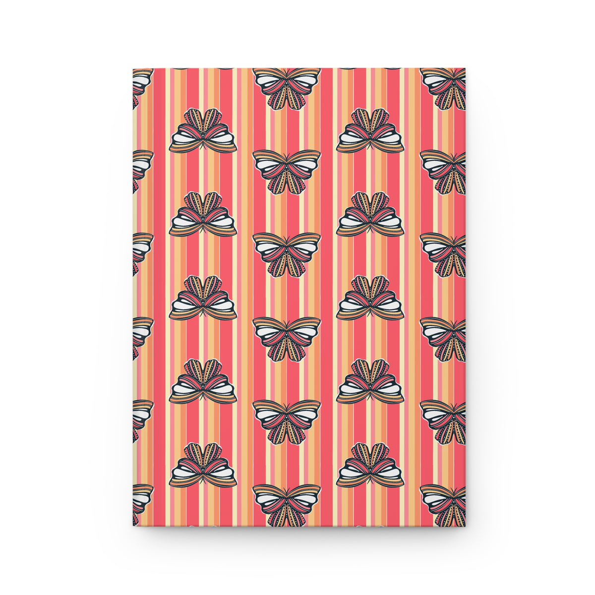 Retro Sunset Butterfly Journal | Colorful Butterfly Notebook | Whimsical Writing Journal | Everyday Notebook for Journaling & Planning