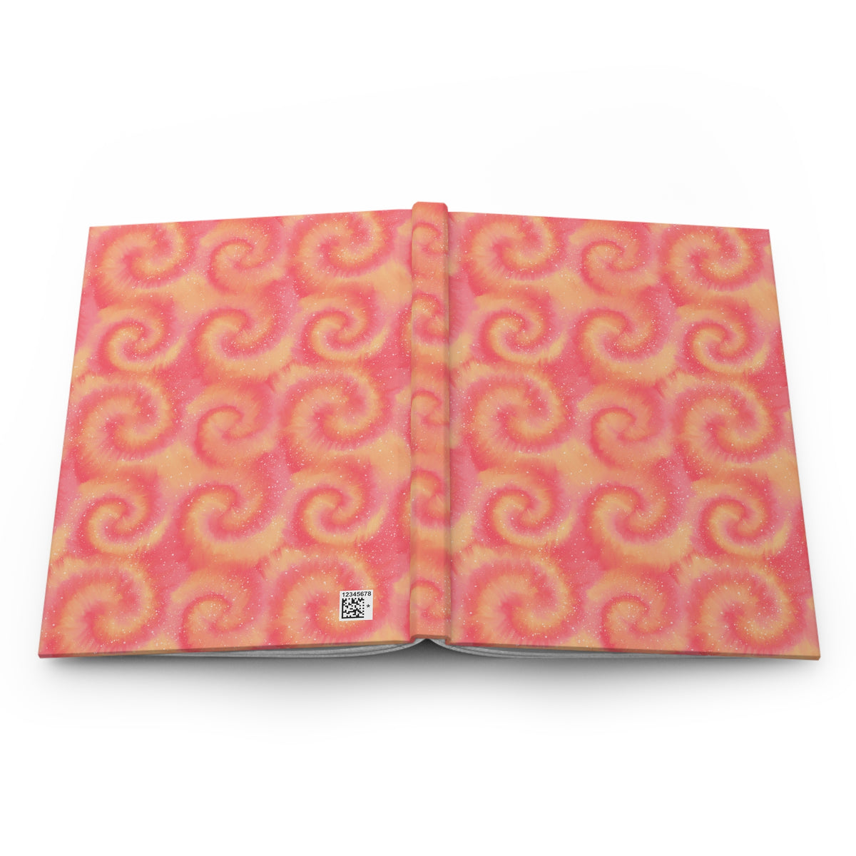 Retro Sunset Swirl Journal | Colorful Abstract Notebook | Artistic Writing Journal | Everyday Notebook for Journaling & Planning