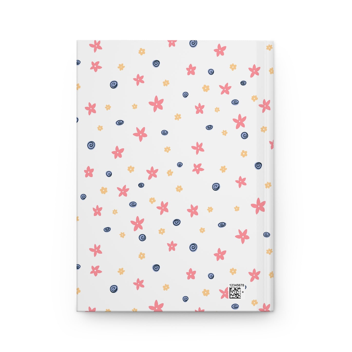 Scattered Blooms Journal – Purple Floral Notebook | Soft Aesthetic Flower Journal | Cozy Minimal Writing & Reflection Notebook