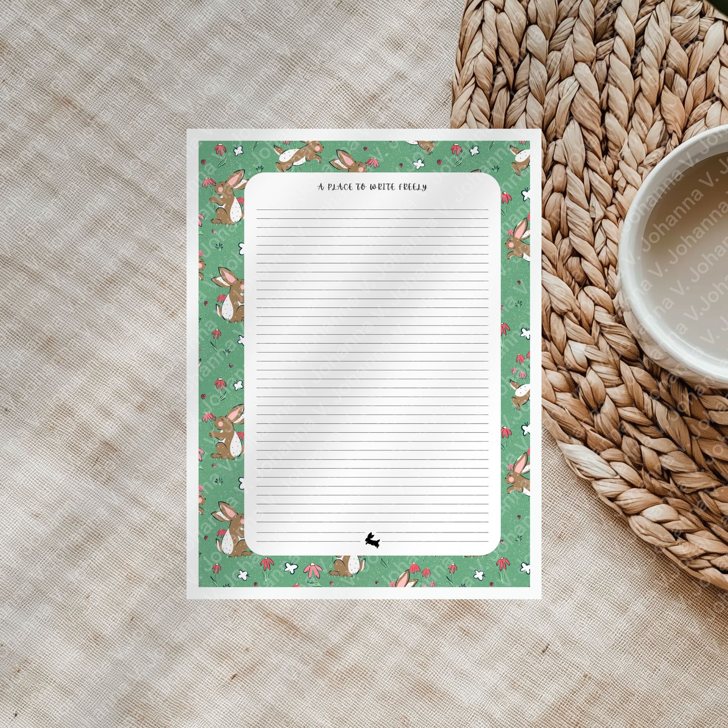 Good Morning — A Free 3-Page Digital & Printable Journal