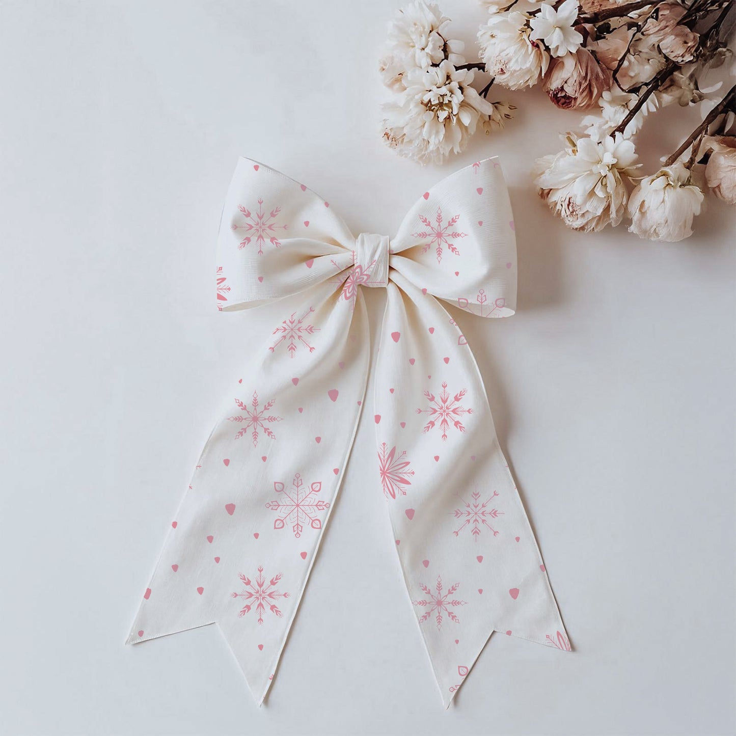 Whimsical Winter Seamless Pattern Bundle Pink | Polar Bears, Mountains, Trees & Florals | Cozy Winter Designs | Commercial & Personal