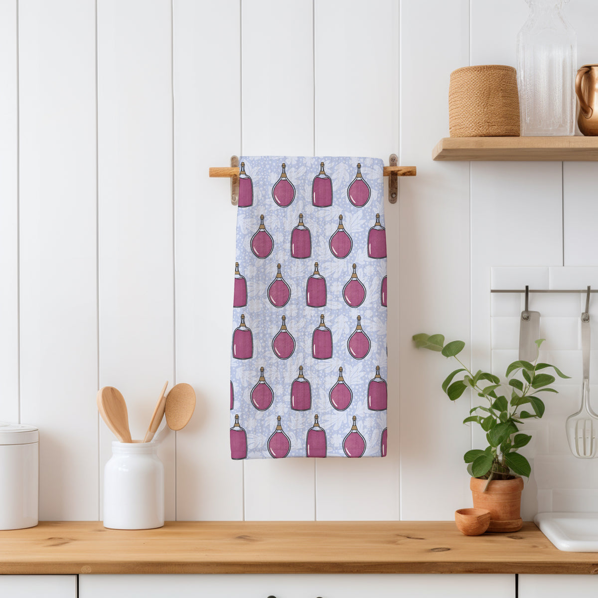 Mystic Witchy Potion Bottles Seamless Pattern Purple | Magical Apothecary Digital Design | PNG 12x12” 300 DPI