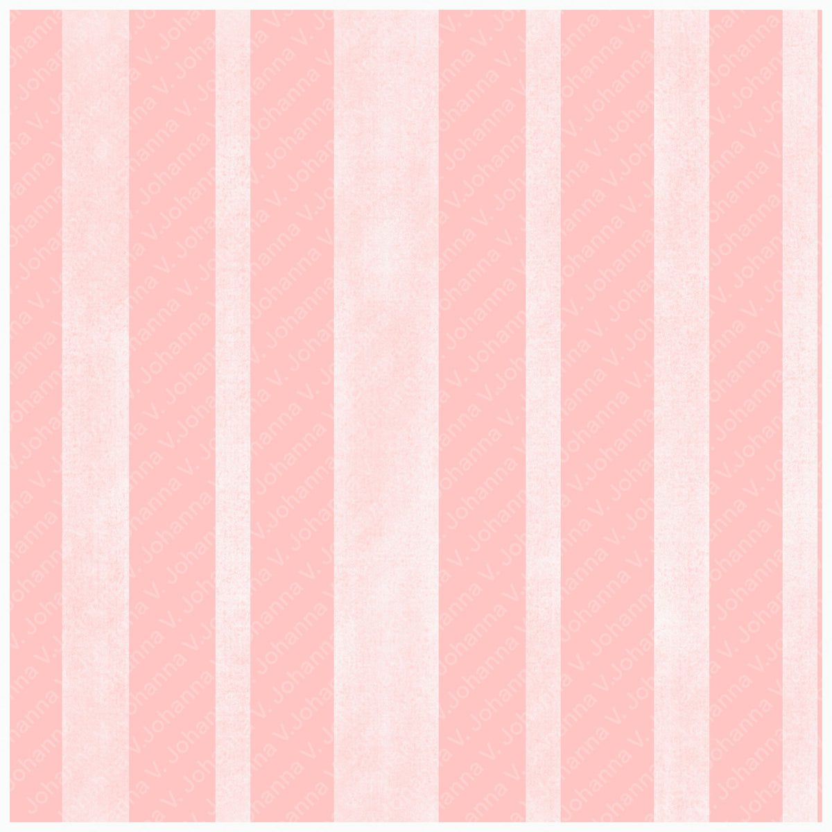Strawberry Cottage Seamless Pattern Bundle | Pink Strawberry & Vintage Stripe Digital Paper Collection | Retro Surface Pattern Set