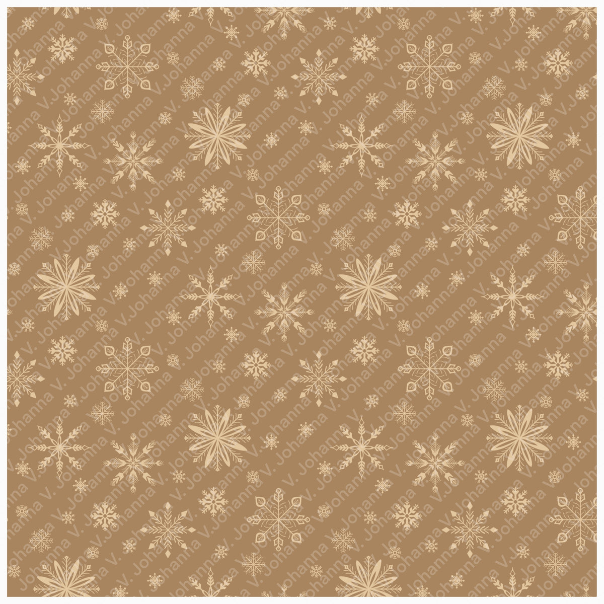 Cozy Winter Seamless Pattern Bundle Orange | S’mores, Snowmen, Mittens & Marshmallows | 12x12 PNG | Digital Download | Commercial & Personal