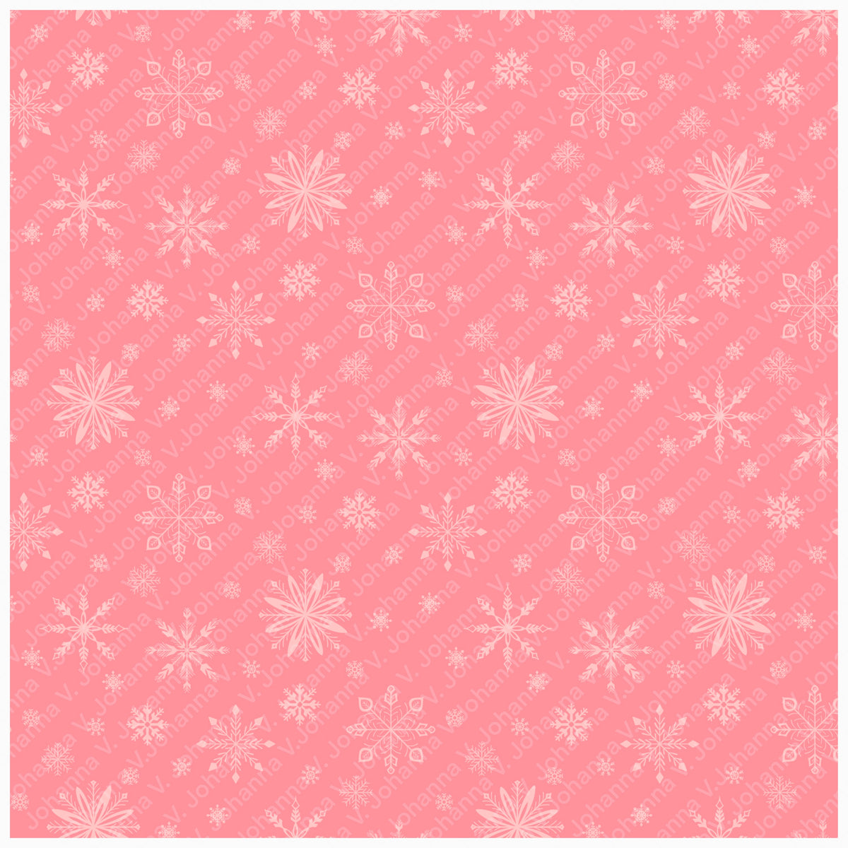 Cozy Winter Seamless Pattern Bundle Pink | S’mores, Snowmen, Mittens & Marshmallows | 12x12 PNG | Digital Download | Commercial & Personal