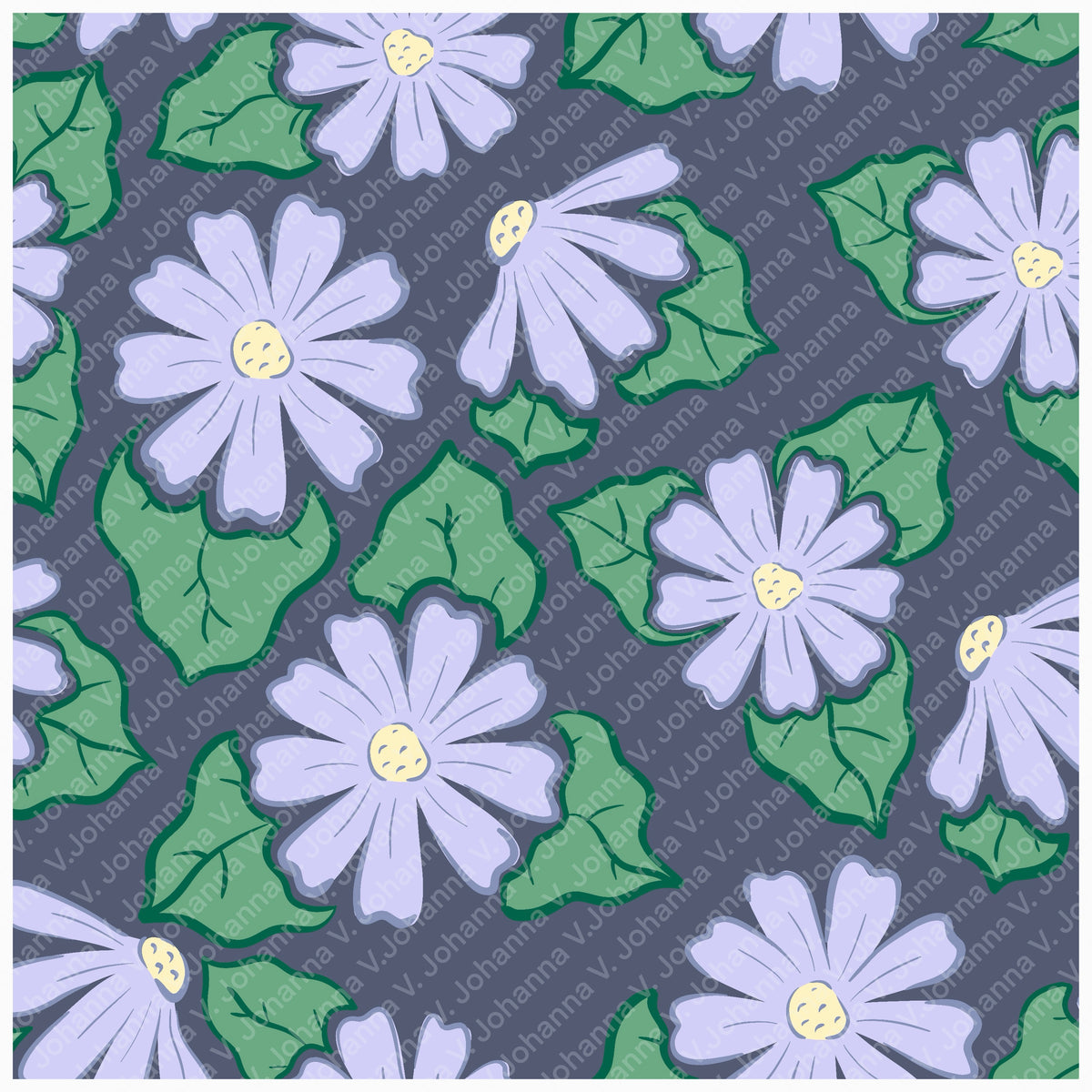 Spring Bunny Pattern Collection Purple | Bunnies, Flowers & Carrots | Seamless Digital Paper PNG for Sublimation & POD