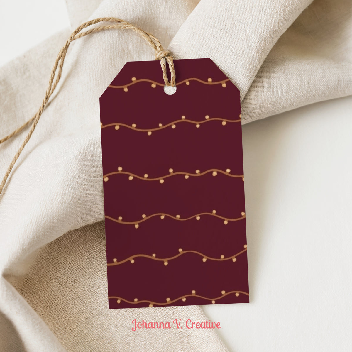 Printable Christmas Gift Tags | 24 Holiday Gift Tag Designs
