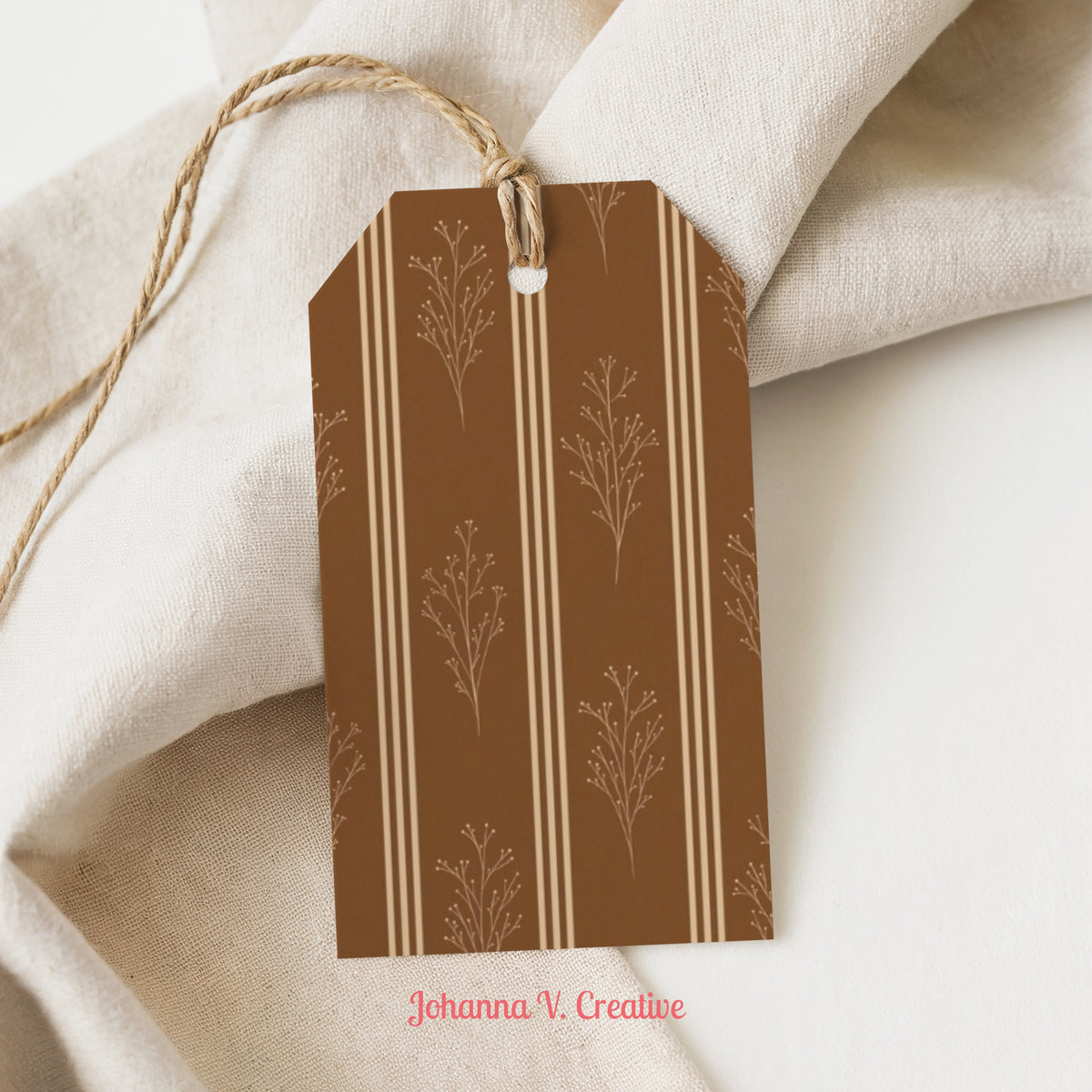 Printable Christmas Gift Tags | 24 Holiday Gift Tag Designs