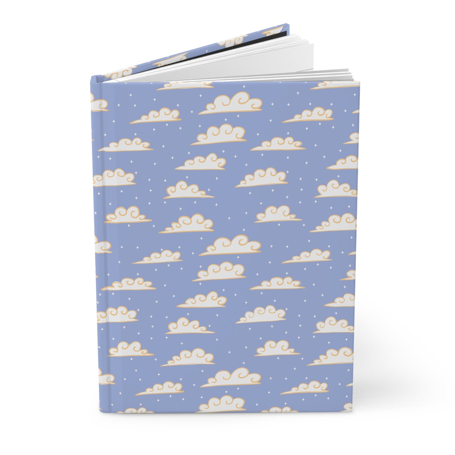 Whispering Clouds Journal – Purple Cloud Aesthetic Notebook | Dreamy Sky Writing Journal | Whimsical Reflection Notebook