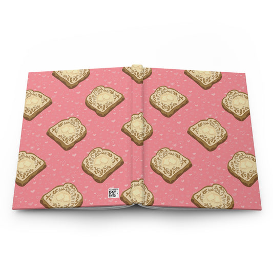 The French Nook French Toast Journal | Pink Breakfast Spiral Notebook | Cozy Cottagecore Writing Journal | Everyday Notebook for Journaling & Planning
