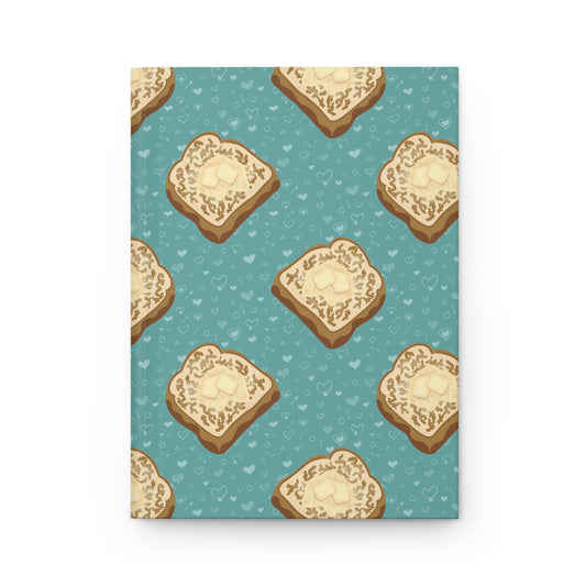The French Nook French Toast Journal | Blue Breakfast Notebook | Cozy Cottagecore Writing Journal | Everyday Notebook for Journaling & Planning