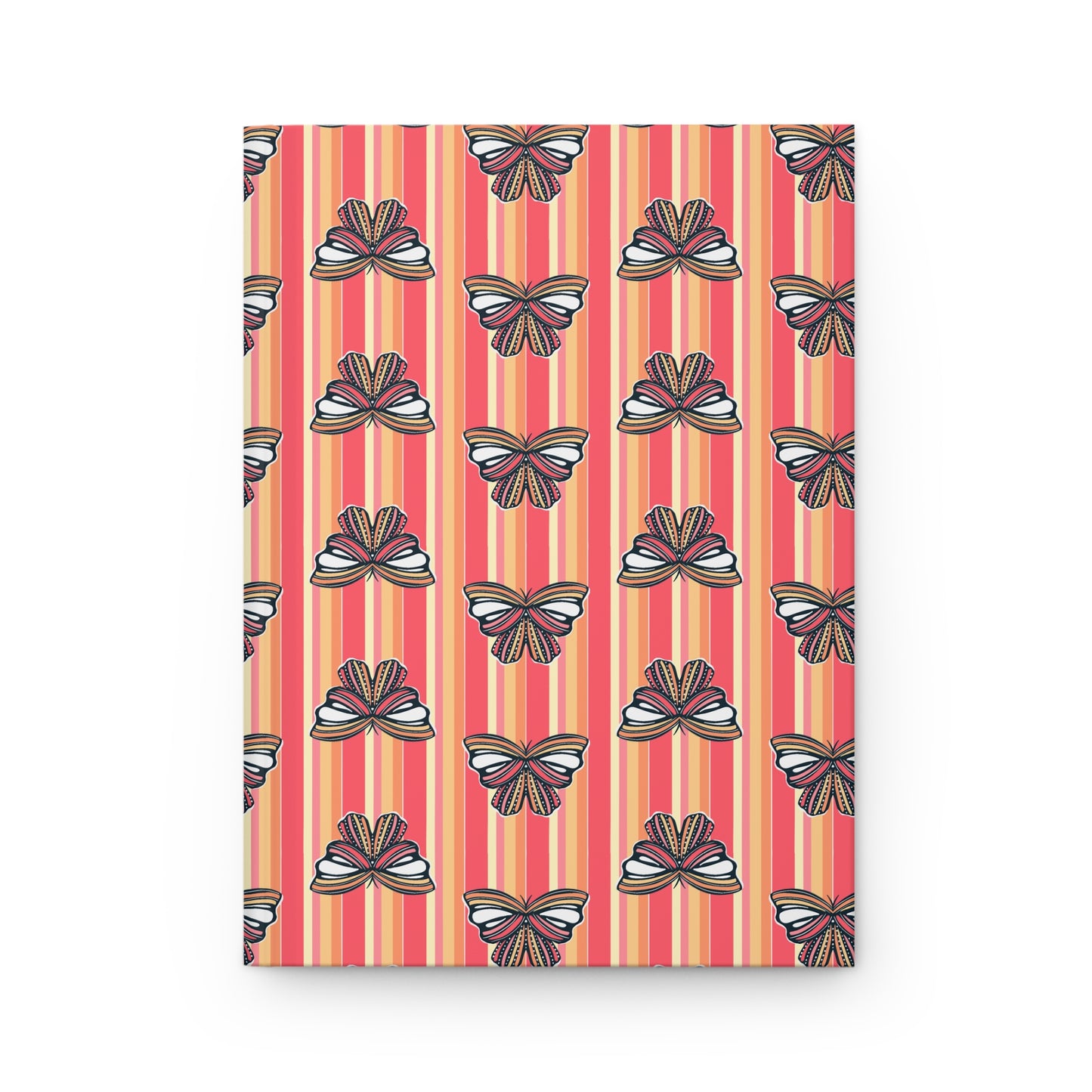 Retro Sunset Butterfly Journal | Colorful Butterfly Notebook | Whimsical Writing Journal | Everyday Notebook for Journaling & Planning