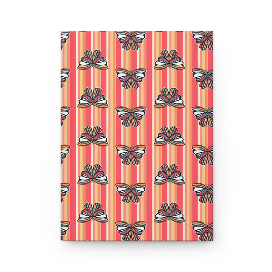Retro Sunset Butterfly Journal | Colorful Butterfly Notebook | Whimsical Writing Journal | Everyday Notebook for Journaling & Planning