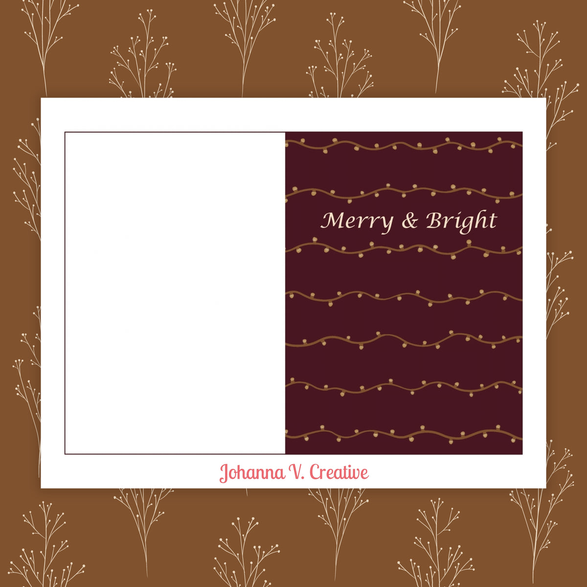 Printable Christmas Card Collection | Set of 6