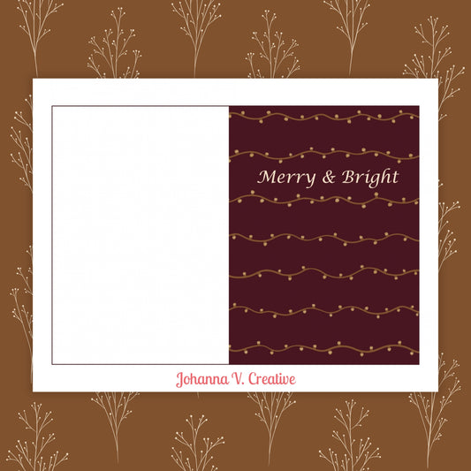 Printable Christmas Card Collection | Set of 6