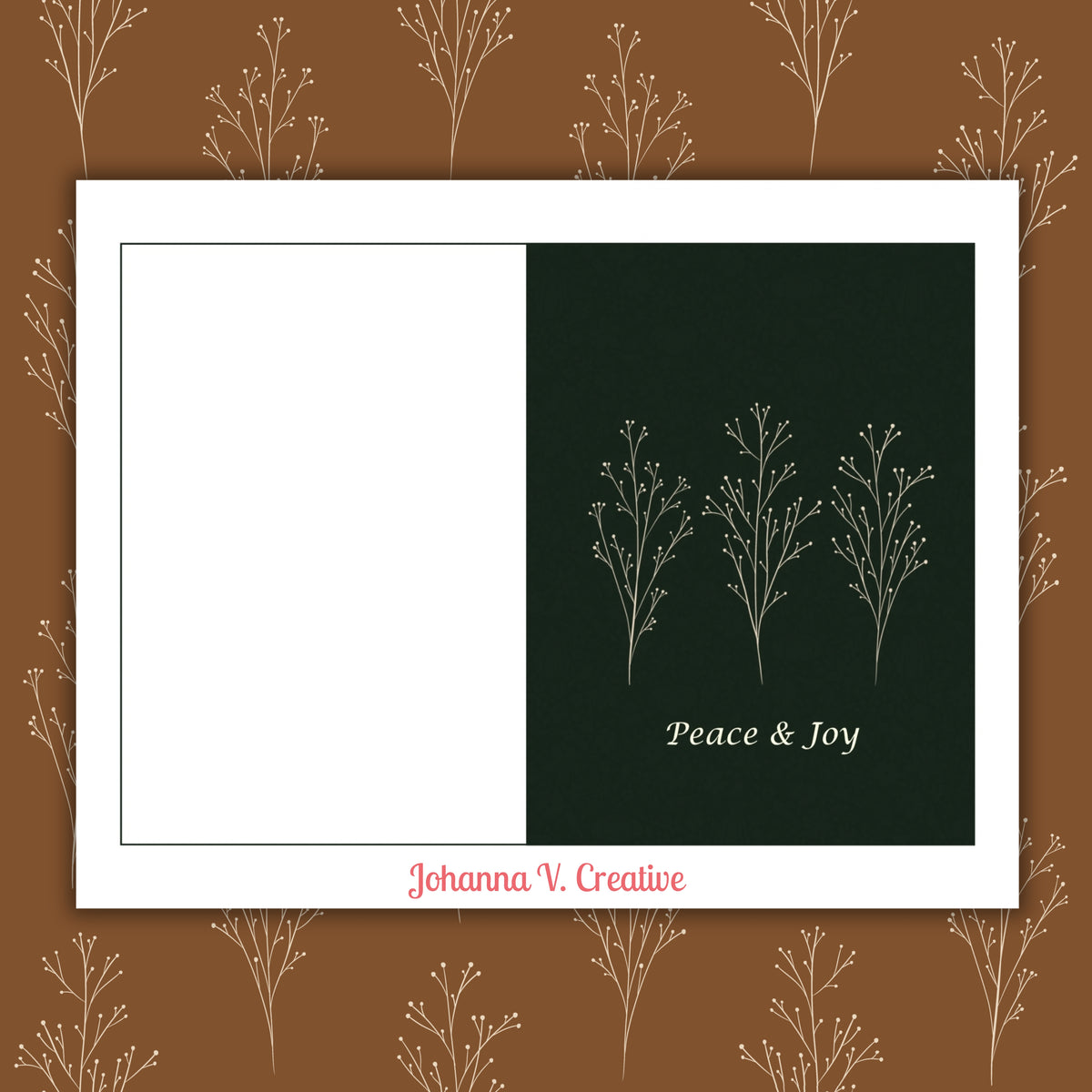 Printable Christmas Card Collection | Set of 6