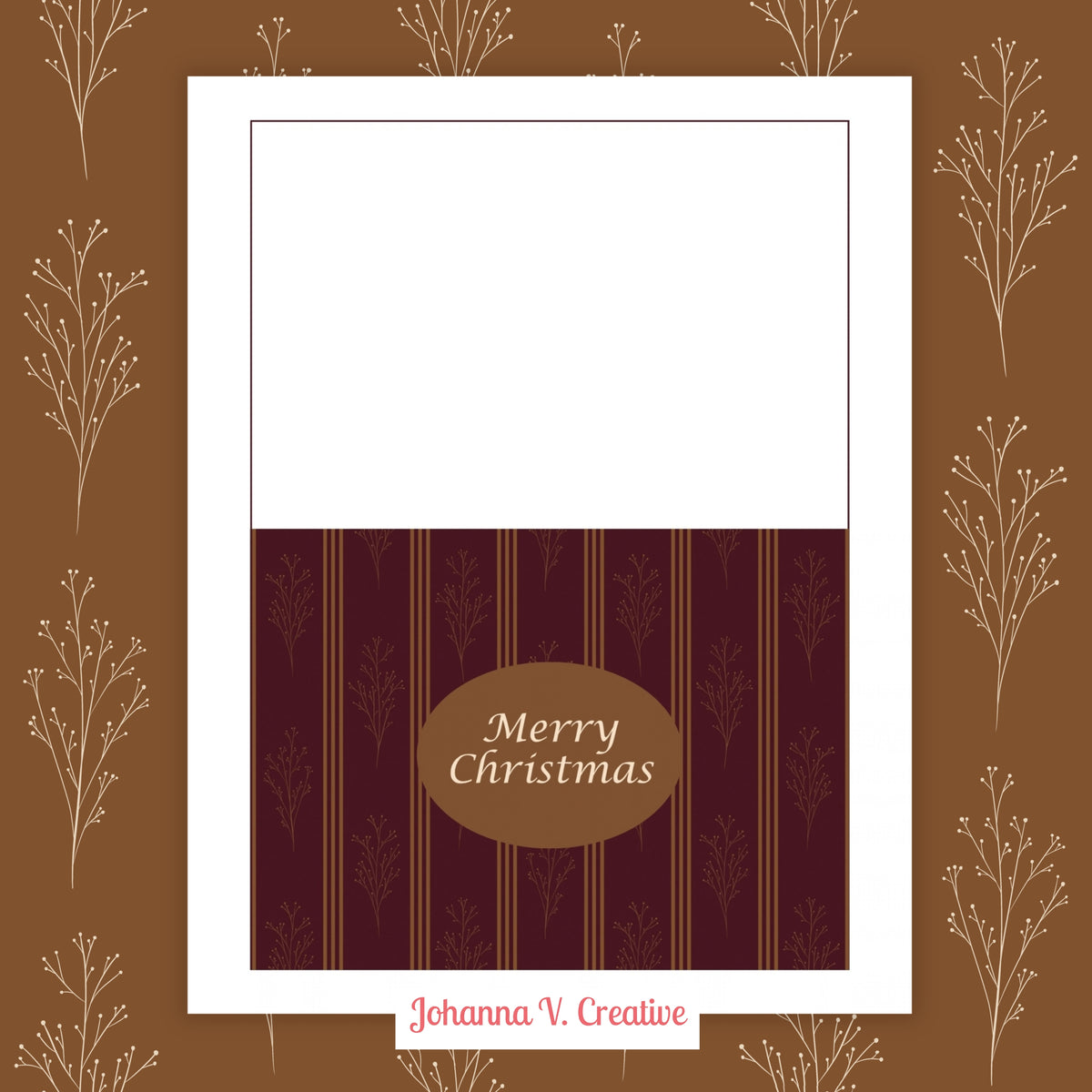 Printable Christmas Card Collection | Set of 6