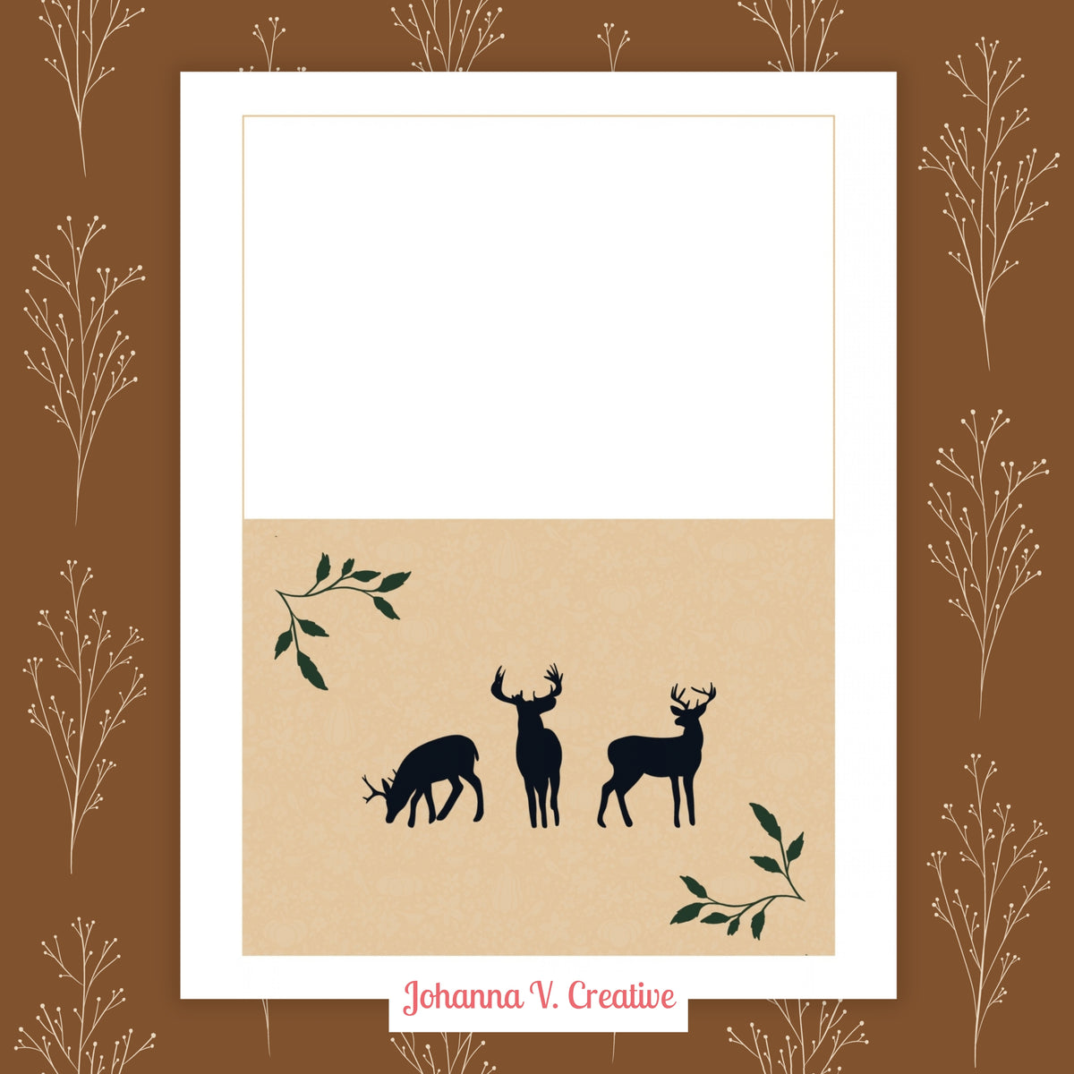 Printable Christmas Card Collection | Set of 6