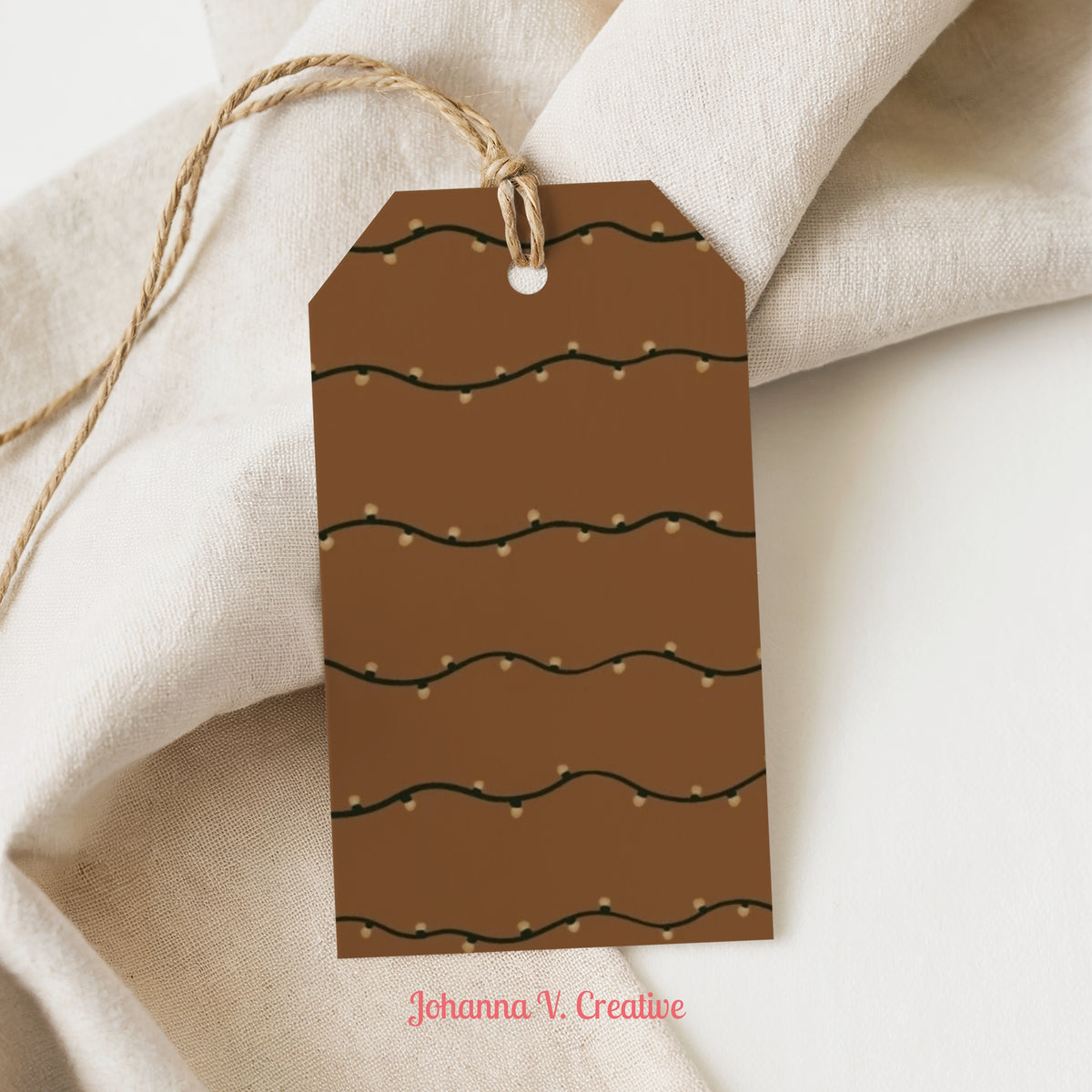 Printable Christmas Gift Tags | 24 Holiday Gift Tag Designs