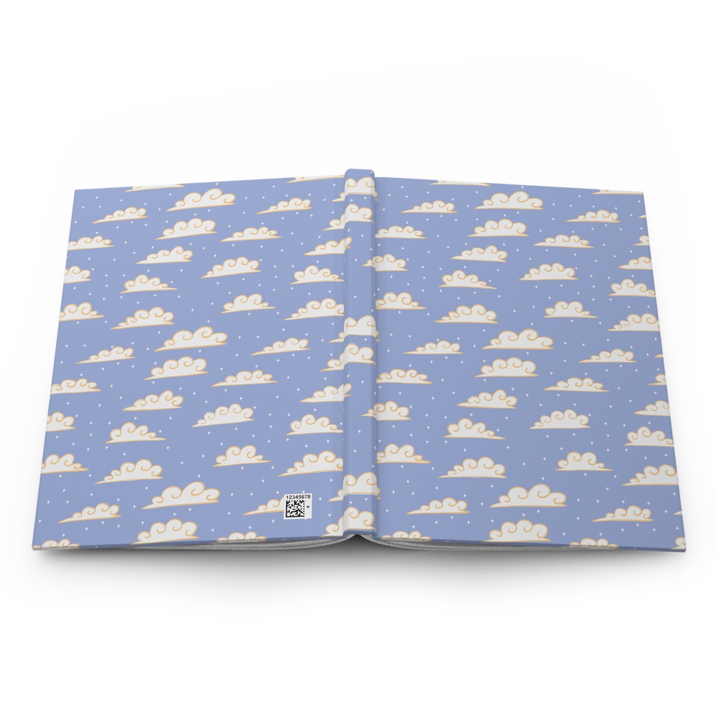 Whispering Clouds Journal – Purple Cloud Aesthetic Notebook | Dreamy Sky Writing Journal | Whimsical Reflection Notebook
