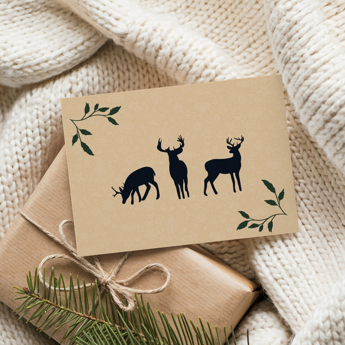 Printable Christmas Card Collection | Set of 6