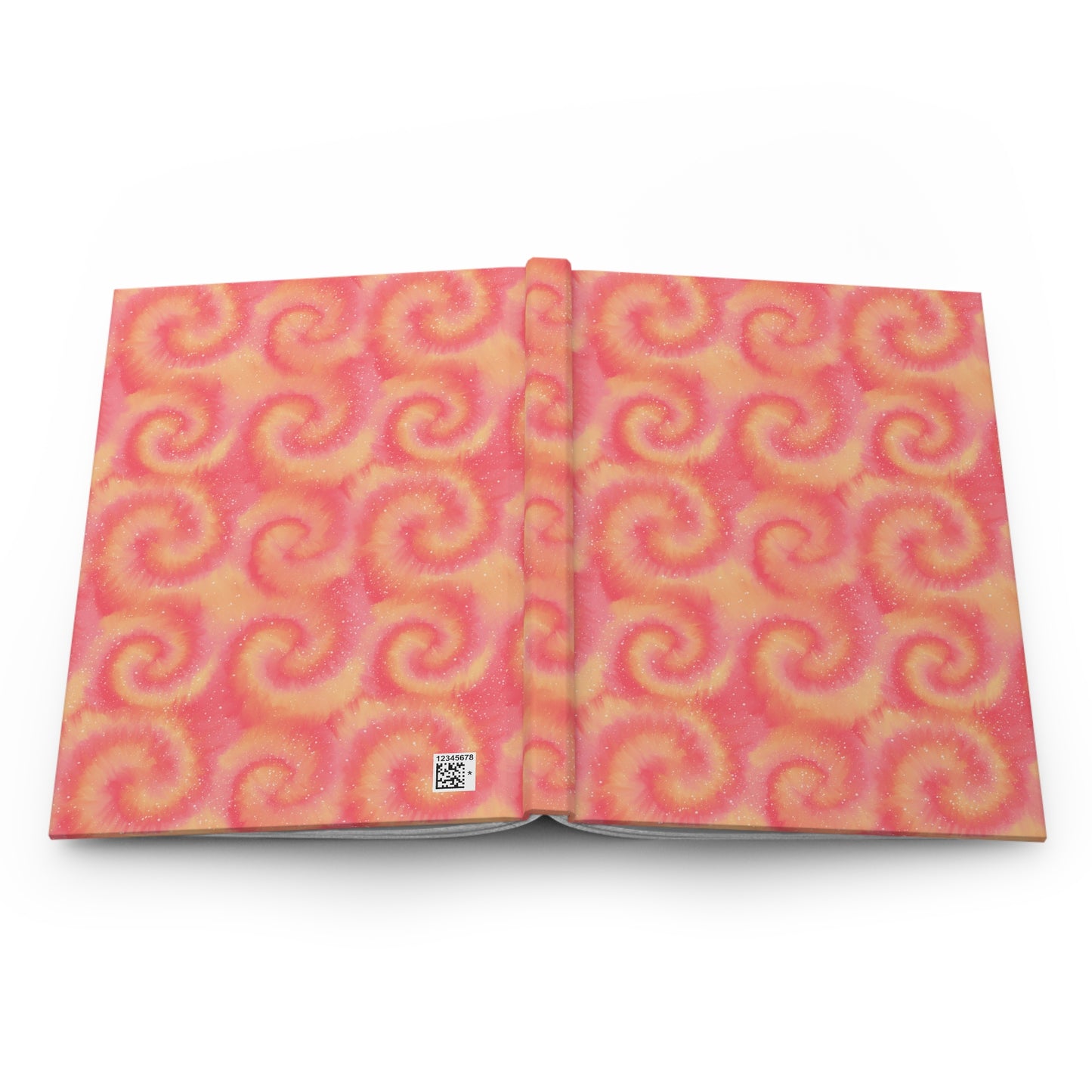 Retro Sunset Swirl Journal | Colorful Abstract Notebook | Artistic Writing Journal | Everyday Notebook for Journaling & Planning