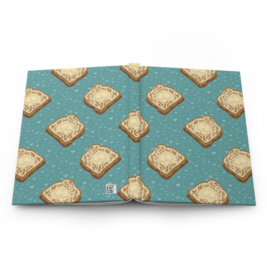 The French Nook French Toast Journal | Blue Breakfast Notebook | Cozy Cottagecore Writing Journal | Everyday Notebook for Journaling & Planning