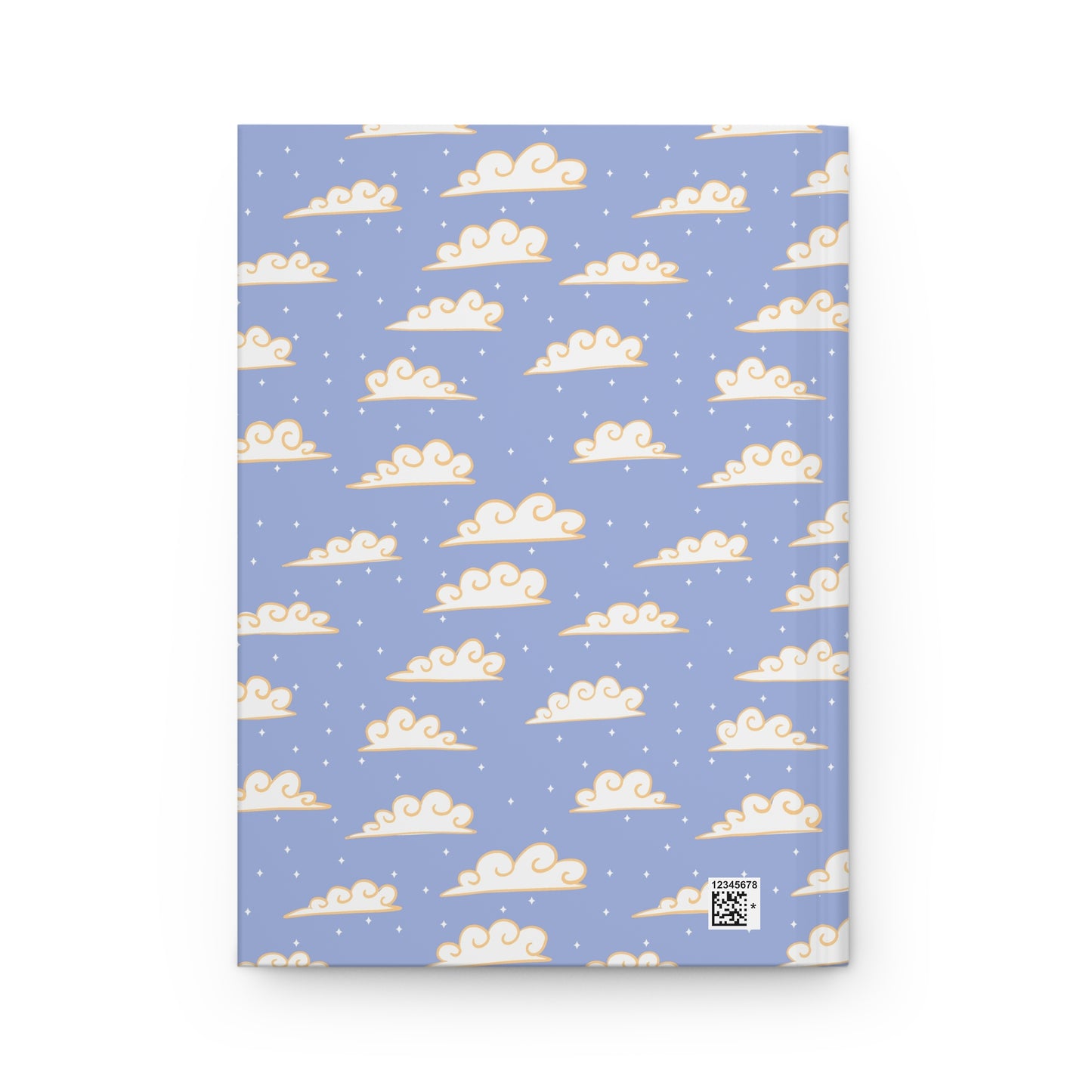 Whispering Clouds Journal – Purple Cloud Aesthetic Notebook | Dreamy Sky Writing Journal | Whimsical Reflection Notebook