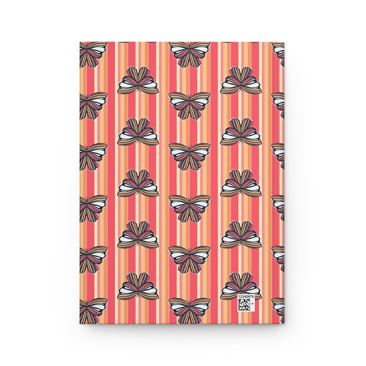 Retro Sunset Butterfly Journal | Colorful Butterfly Notebook | Whimsical Writing Journal | Everyday Notebook for Journaling & Planning