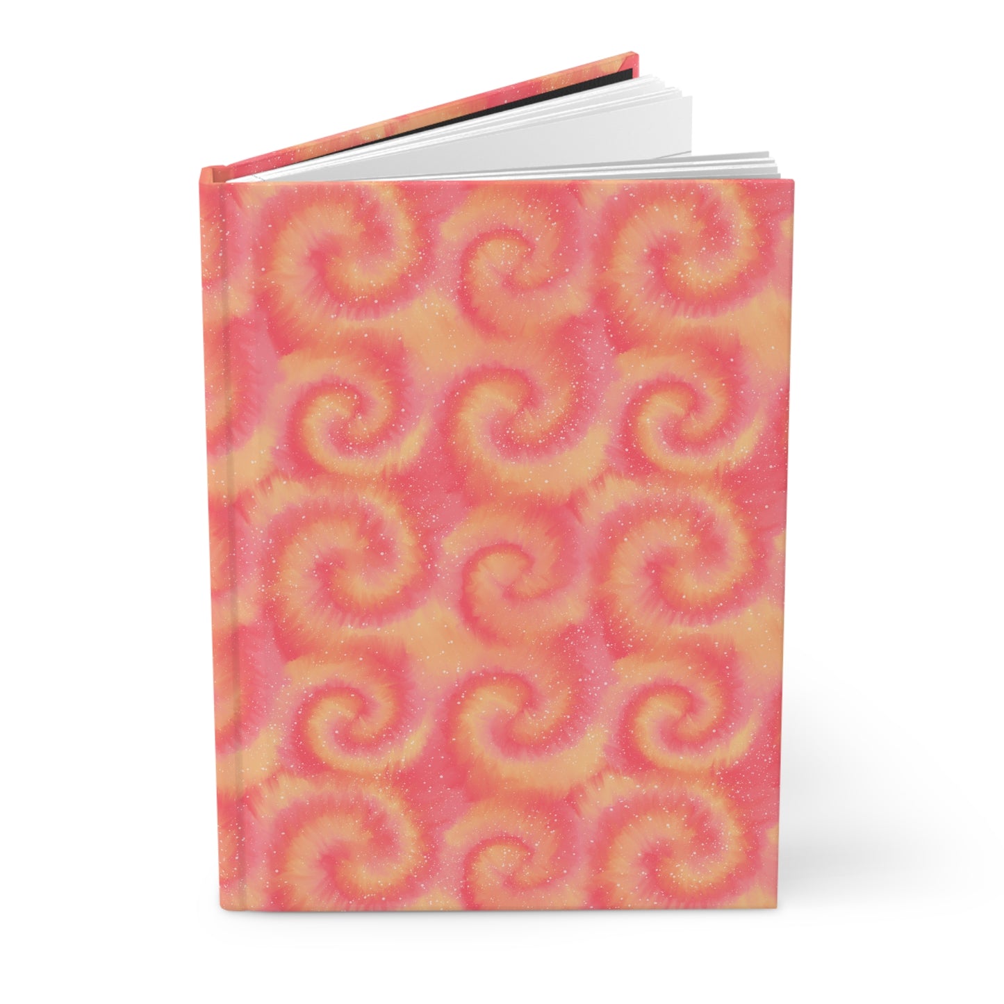 Retro Sunset Swirl Journal | Colorful Abstract Notebook | Artistic Writing Journal | Everyday Notebook for Journaling & Planning