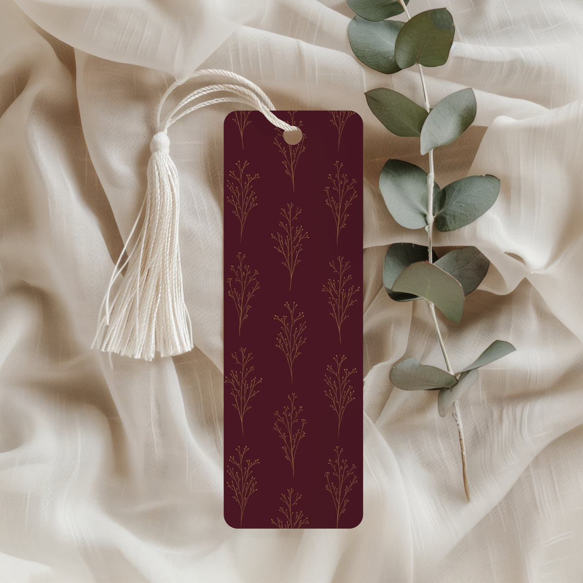 Christmas Patterned Bookmarks | Set of 8 Printable Bookmarks