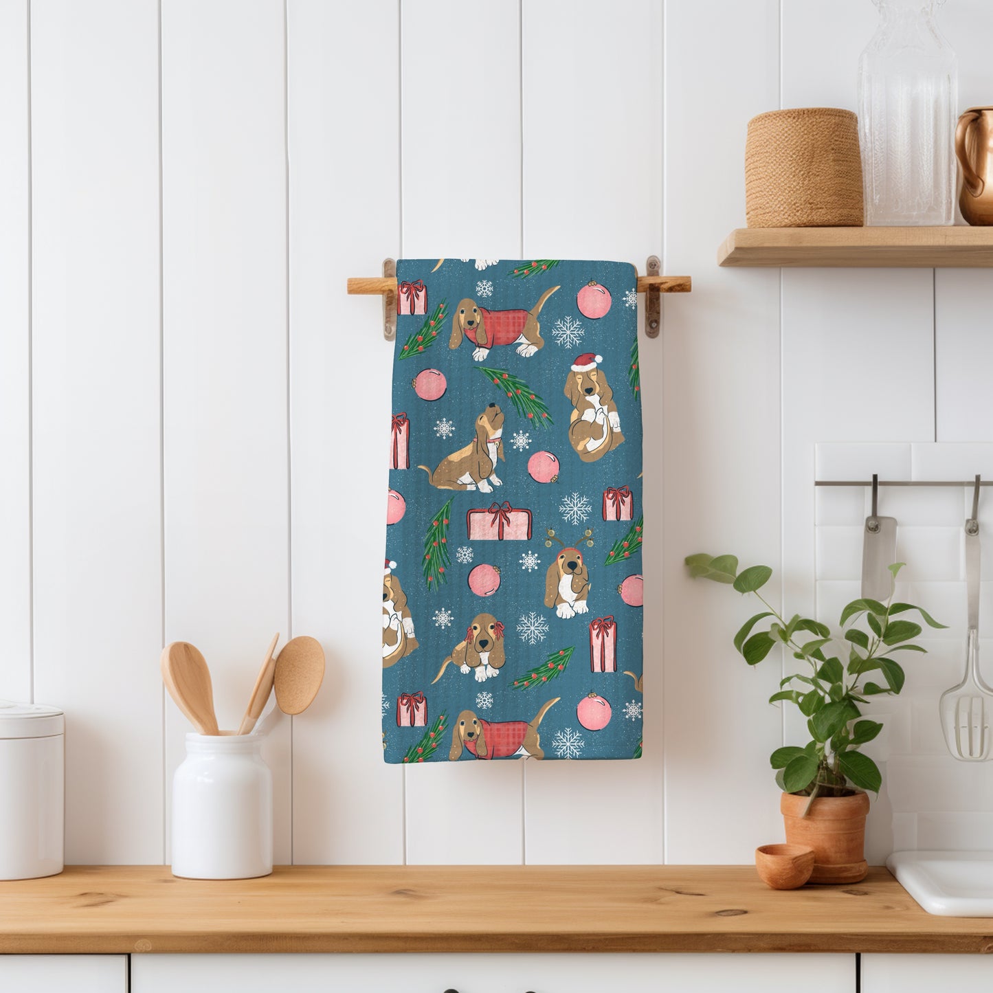 Christmas Basset Hound Seamless Pattern Blue | Holiday Dog Print | 12x12” PNG Digital Download Christmas Basset Hound Seamless Pattern | Holiday Dog Print | 12x12” PNG Digital Download