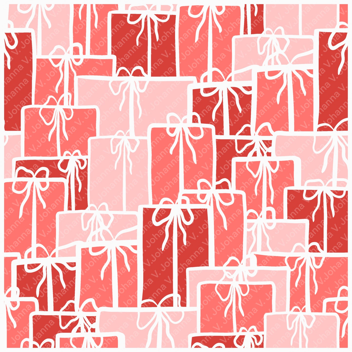 Christmas Basset Hound Seamless Pattern Bundle Blue Green | Ornaments, Lights, Gifts & Candy Canes | 12x12” PNGs | Digital Download | Commercial & Personal