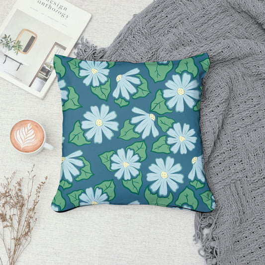 Seamless Floral Pattern Blue | Flowers & Botanicals | Elegant Digital Paper PNG for Sublimation & POD