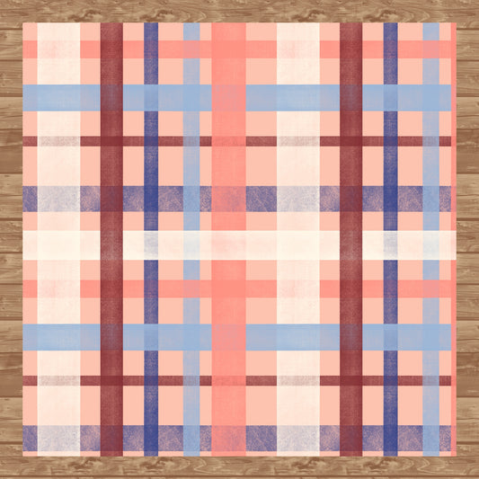 Classic Plaid Seamless Pattern Pink