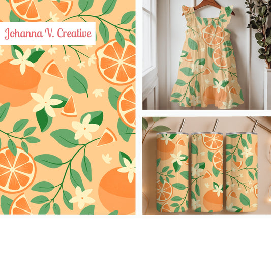 Sunny Orange Grove