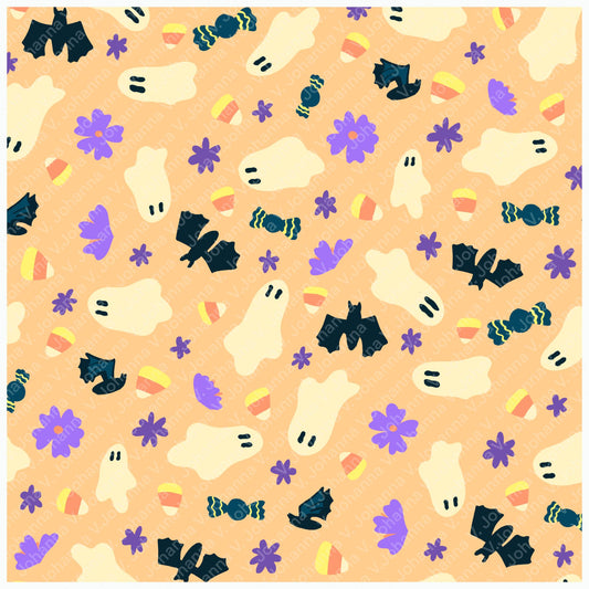 Candy Corn Boo Garden