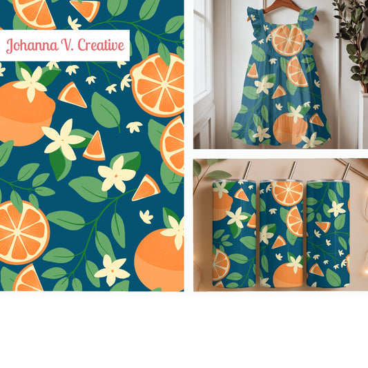Midnight Orange Grove
