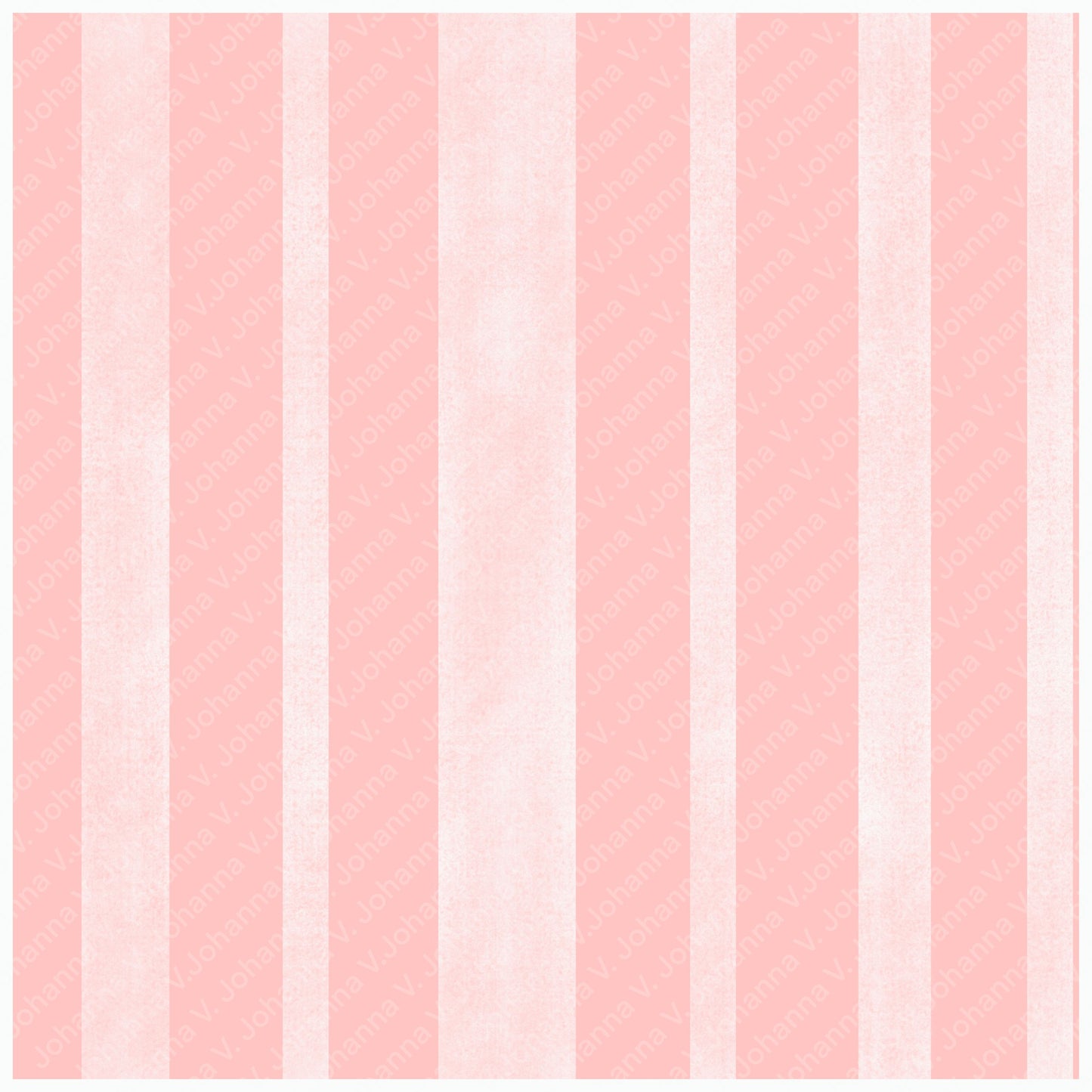 Strawberry Cottage Seamless Pattern Bundle | Pink Strawberry & Vintage Stripe Digital Paper Collection | Retro Surface Pattern Set