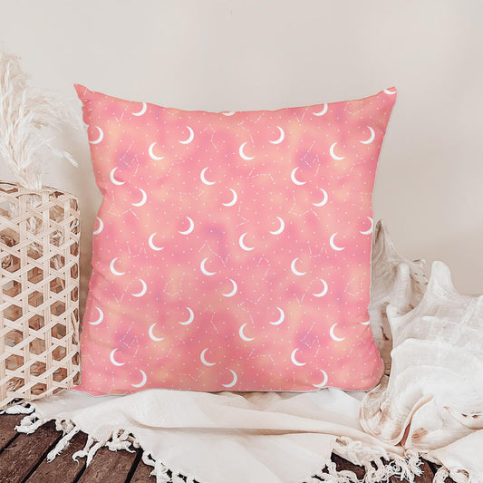 Moonlit Constellation Sky in Blush