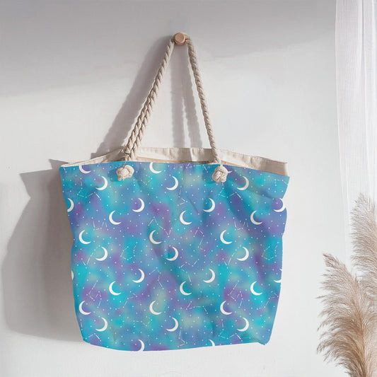Moonlit Constellation Sky