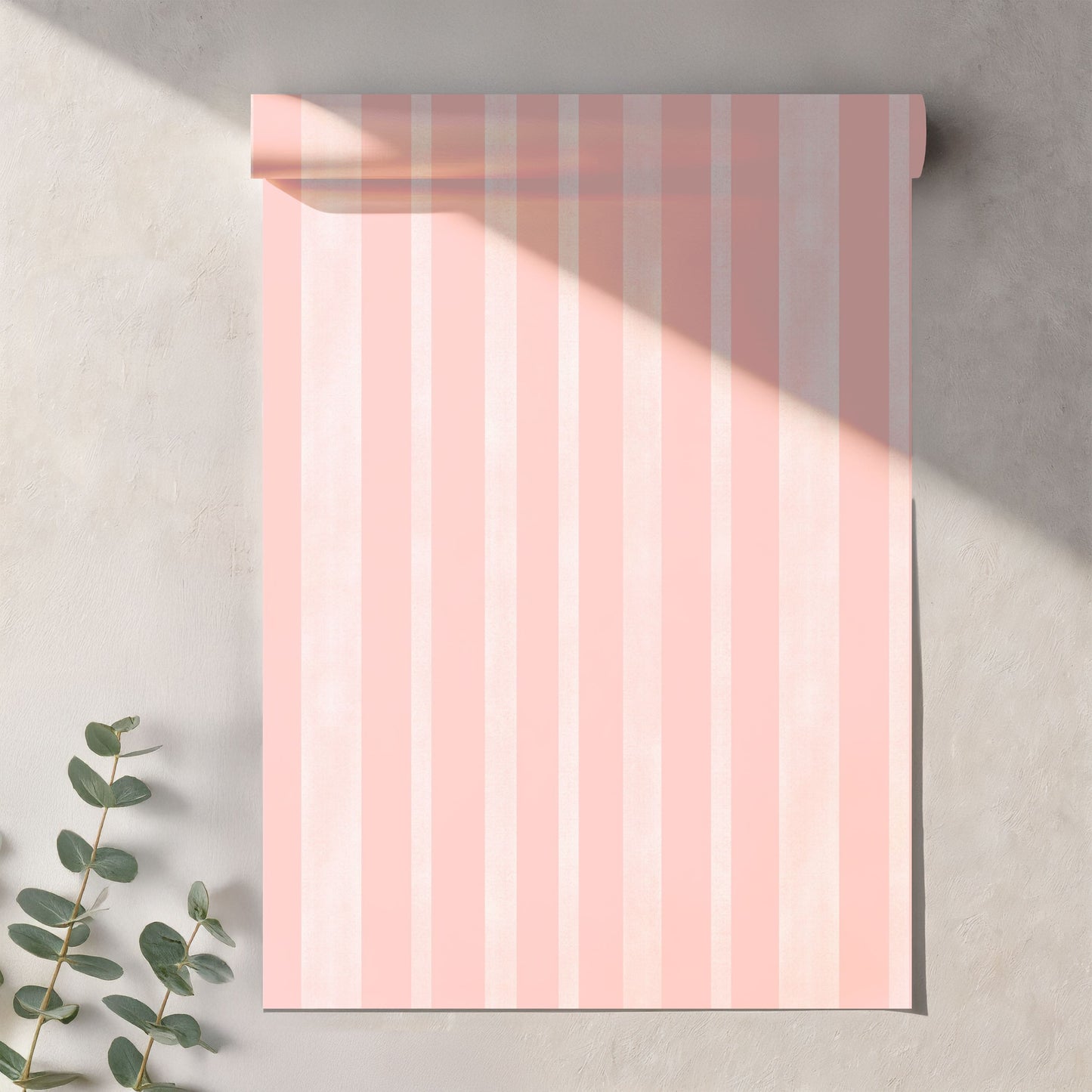 Strawberry Cottage Seamless Pattern Bundle | Pink Strawberry & Vintage Stripe Digital Paper Collection | Retro Surface Pattern Set