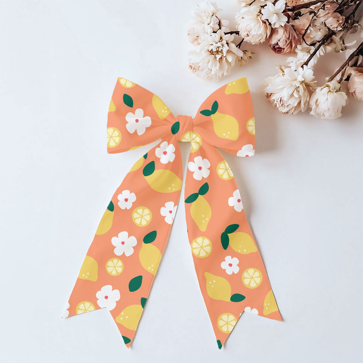 Seamless Lemon Floral Pattern PNG, Citrus Summer Digital Paper 12x12, Surface Pattern Design for Fabric, Packaging, Stationery, Commercial Use