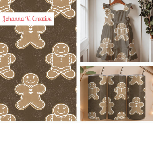 Classic Gingerbread Cookie Friends