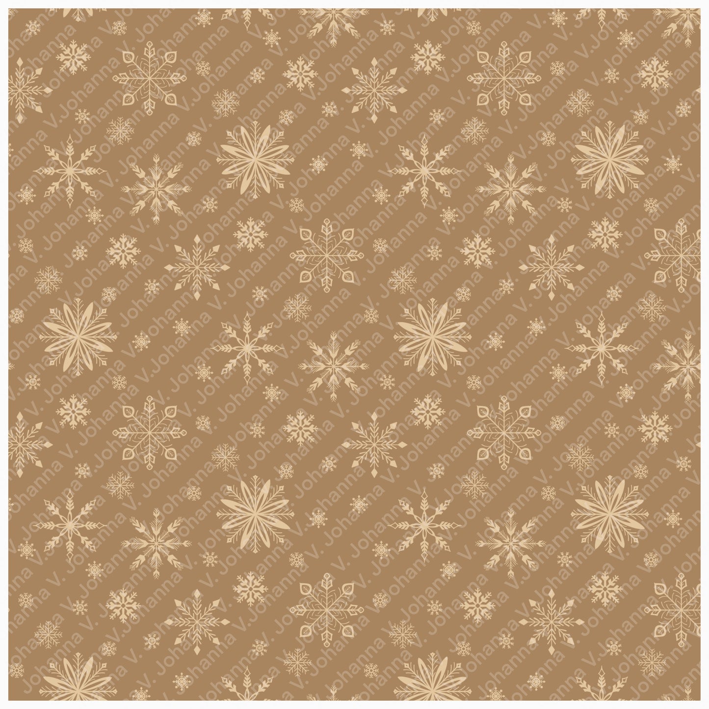Cozy Winter Seamless Pattern Bundle Orange | S’mores, Snowmen, Mittens & Marshmallows | 12x12 PNG | Digital Download | Commercial & Personal