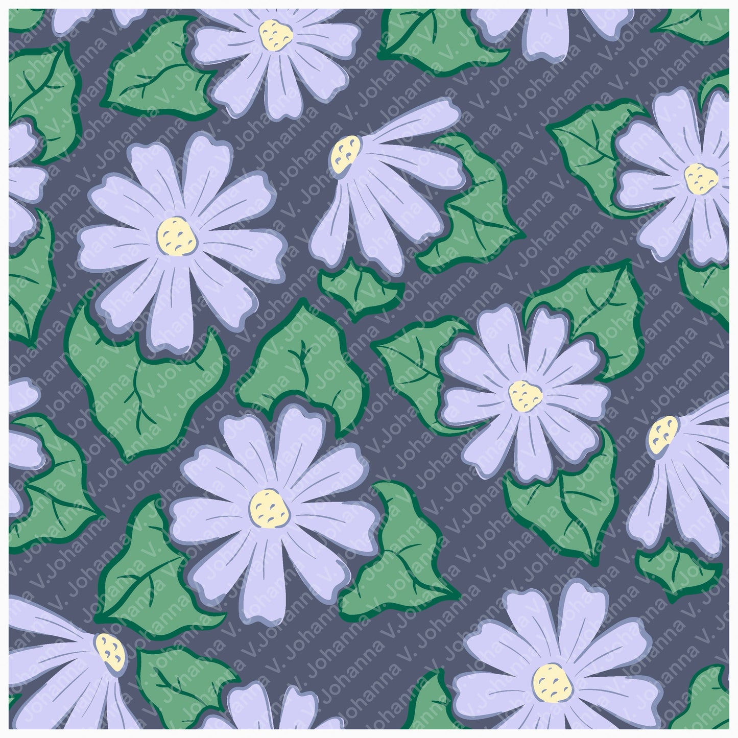 Spring Bunny Pattern Collection Purple | Bunnies, Flowers & Carrots | Seamless Digital Paper PNG for Sublimation & POD